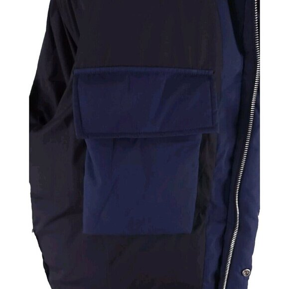 Kenzo Duvet Down Jacket Size L Mens Blue Defect NWT - Picture 9 of 16